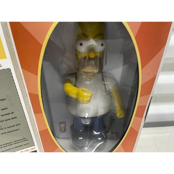 2002 Rocket USA The Simpsons HOMER SIMPSON WIND-UP TIN TOY Collectible NEW - Picture 3 of 10